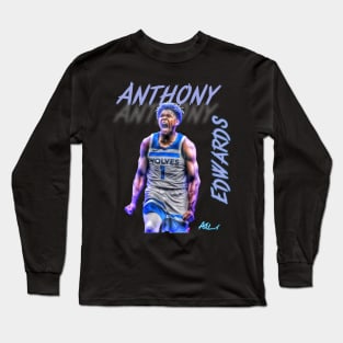 Anthony Edwards Long Sleeve T-Shirt